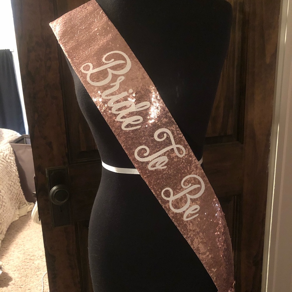 “Bride To Be” Sash